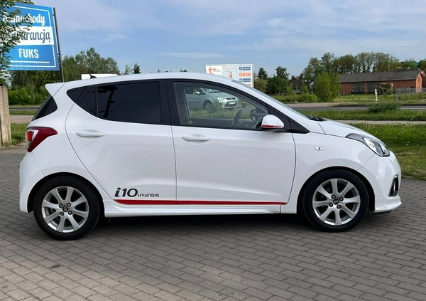 Hyundai i10 cena 29900 przebieg: 103000, rok produkcji 2014 z Koziegłowy małe 301